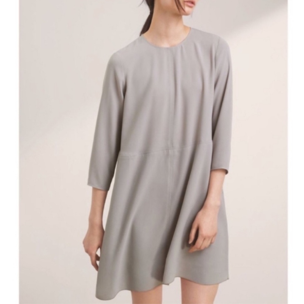 Wilfred Aritzia Myosotis 3/4 Sleeve Dress
